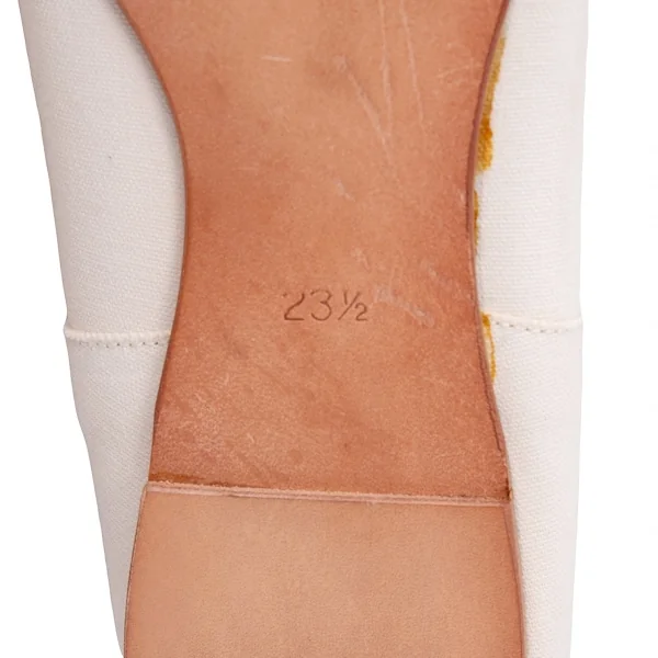 COMME des GARCONS Bijou Decoration Canvas Shoes K-136479_015