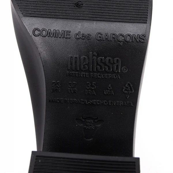 COMME des GARCONS×melissa Rubber Heel Pumps K-136480_012