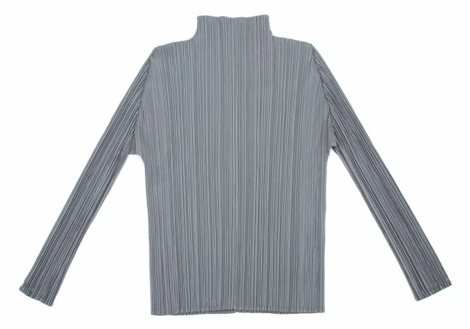 プリーツプリーズPLEATS PLEASE ハイネック長袖カットソー