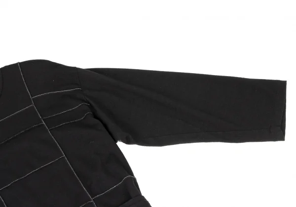 COMME des GARCONS Washed Block Stitch String Knit Dress K-136500_005