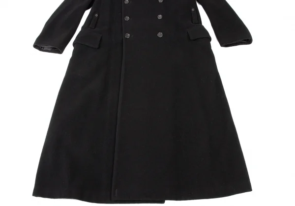 COMME des GARCONS Wool Blend Back Belt Double Coat K-136501_010