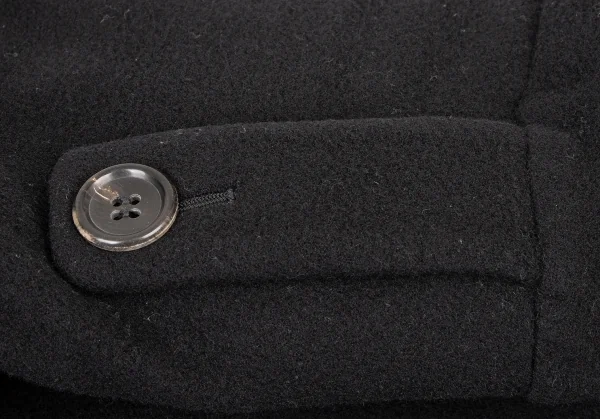 COMME des GARCONS Wool Blend Back Belt Double Coat K-136501_004