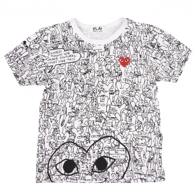 PLAY COMME des GARCONS×Matt Groening The Simpsons Print T Shirt