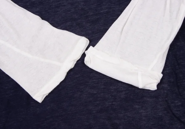 Y's  Cotton Layered V-neck T Shirt K-136522_005