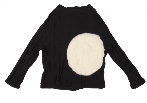 Y's Circle Discharge Dyed Knit Cardigan K-136525_012