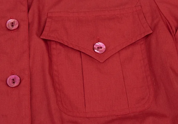 CHRISTIAN LACROIX BAZAR Switching Front Long Shirt K-136551_009