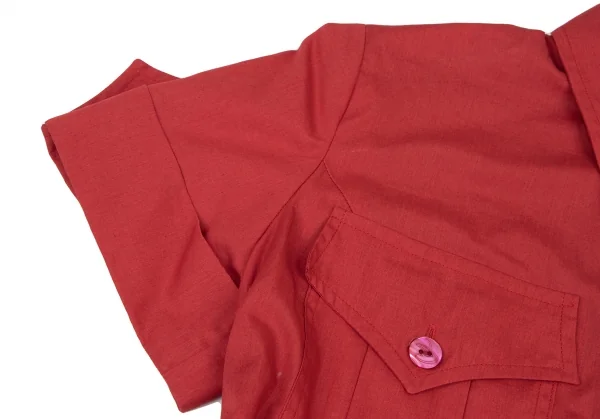 CHRISTIAN LACROIX BAZAR Switching Front Long Shirt K-136551_010