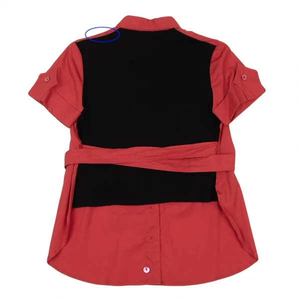 CHRISTIAN LACROIX BAZAR Switching Front Long Shirt K-136551_013