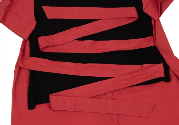 CHRISTIAN LACROIX BAZAR Switching Front Long Shirt K-136551_015