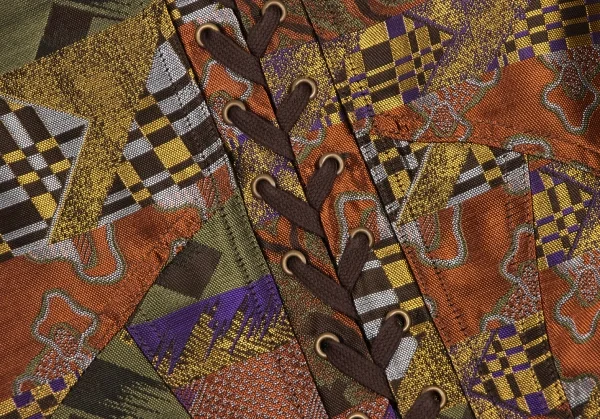 CHRISTIAN LACROIX BAZAR Jacquard Back Lace-Up Jacket K-136556_015