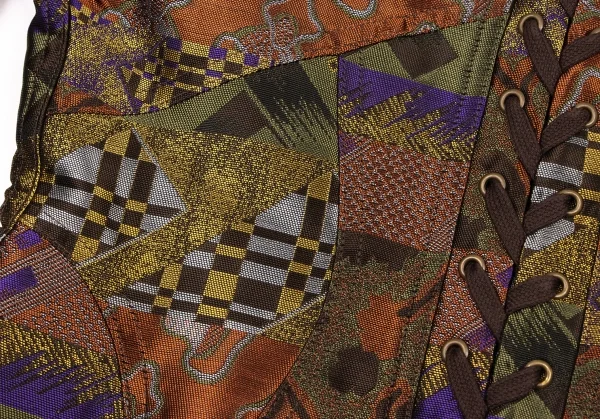 CHRISTIAN LACROIX BAZAR Jacquard Back Lace-Up Jacket K-136556_018