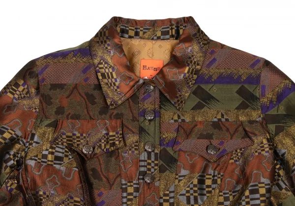 CHRISTIAN LACROIX BAZAR Jacquard Back Lace-Up Jacket K-136556_003