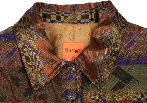 CHRISTIAN LACROIX BAZAR Jacquard Back Lace-Up Jacket K-136556_004