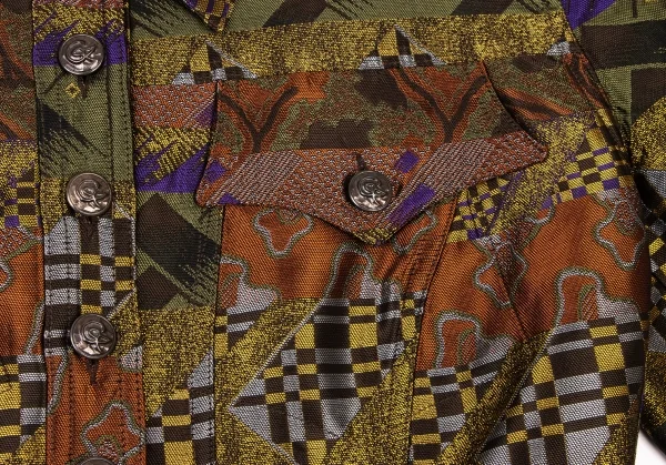 CHRISTIAN LACROIX BAZAR Jacquard Back Lace-Up Jacket K-136556_006