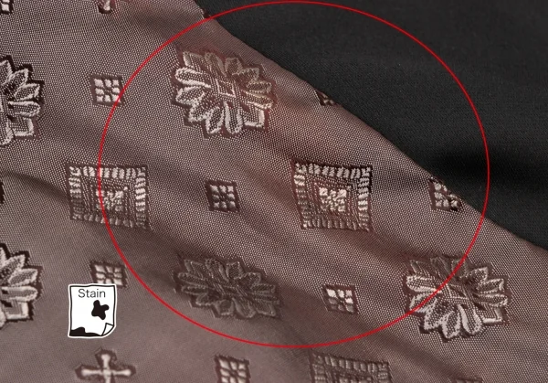 クリスチャンラクロワバザールCHRISTIAN LACROIX BAZAR アセテートレーヨン異素材切替ジップジャケット 黒38 K-136559_016