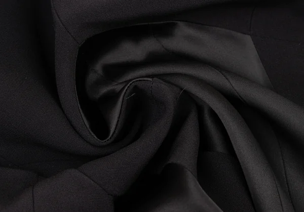 クリスチャンラクロワバザールCHRISTIAN LACROIX BAZAR アセテートレーヨン異素材切替ジップジャケット 黒38 K-136559_019