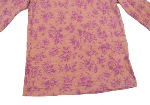 tricot COMME des GARCONS Dyed Floral Print T Shirt K-136564_010