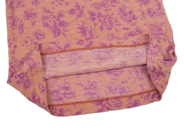 tricot COMME des GARCONS Dyed Floral Print T Shirt K-136564_011