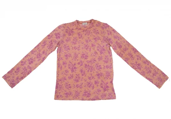 tricot COMME des GARCONS Dyed Floral Print T Shirt K-136564_002