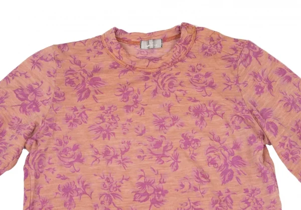 tricot COMME des GARCONS Dyed Floral Print T Shirt K-136564_003