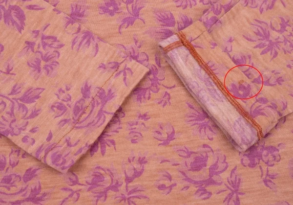 tricot COMME des GARCONS Dyed Floral Print T Shirt K-136564_008