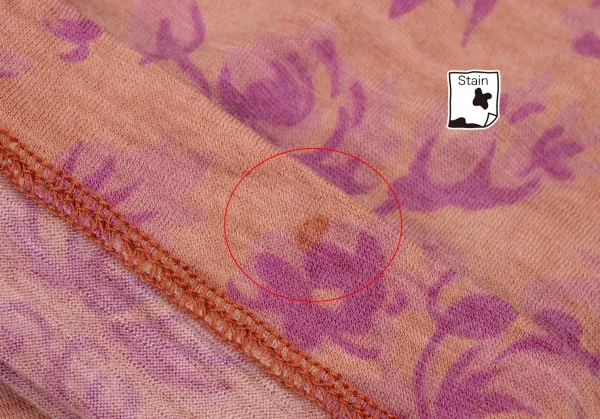 tricot COMME des GARCONS Dyed Floral Print T Shirt K-136564_009