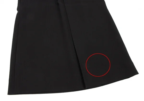 GIVENCHY Hem Tuck Wool Skirt K-136582_005
