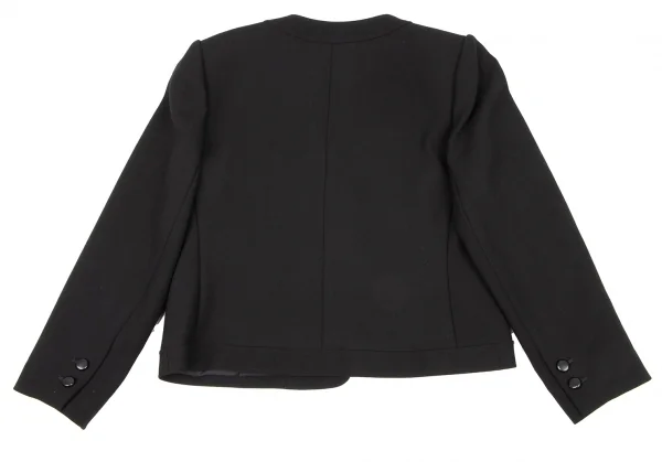 GIVENCHY Taping No Collar Wool Jacket & Hem Tuck Skirt K-136583_012