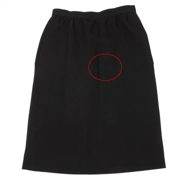 GIVENCHY Taping No Collar Wool Jacket & Hem Tuck Skirt K-136583_017