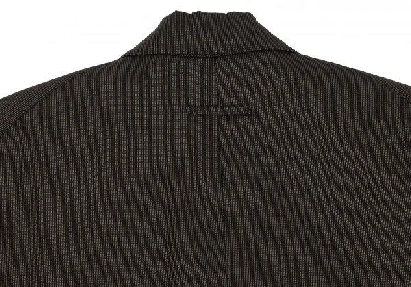 ジャンポールゴルチエ オムJean Paul GAULTIER HOMME ピンストライプダブルジャケット 黒茶50 K-136594_016