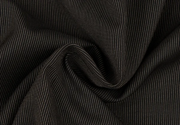 ジャンポールゴルチエ オムJean Paul GAULTIER HOMME ピンストライプダブルジャケット 黒茶50 K-136594_019