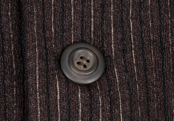 Jean-Paul GAULTIER HOMME Wool Rayon Stripe Jacket K-136595_007