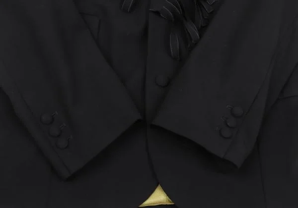 Jean Paul GAULTIER HOMME Fringe Collar Wool Jacket K-136596_007