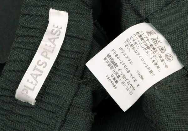 PLEATS PLEASE Cutting Design Wide Pants K-136617_011