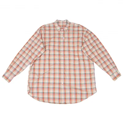Papas Multi Color Check Long Sleeve Shirt