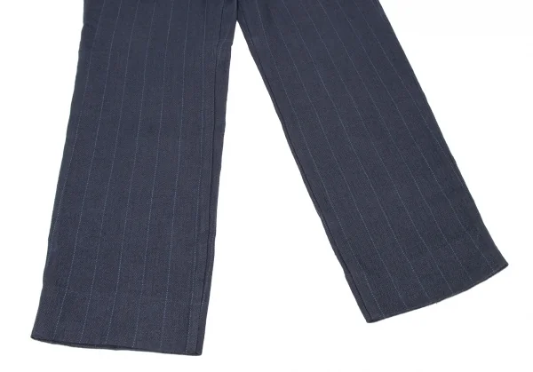 Papas Linen Striped Tuck Pants K-136677_006