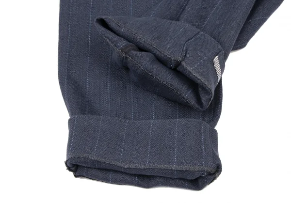 Papas Linen Striped Tuck Pants K-136677_007
