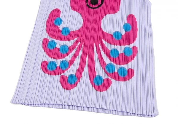 PLEATS PLEASE Octopus Patch Sleeveless Shirt K-136691_007