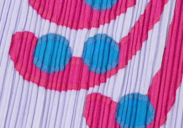 PLEATS PLEASE Octopus Patch Sleeveless Shirt K-136691_008