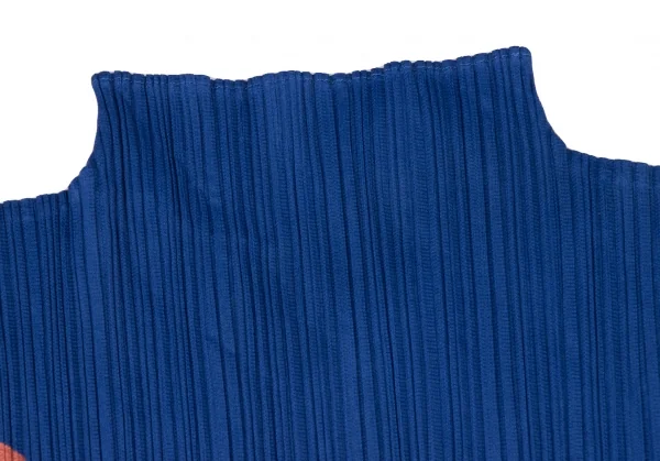 PLEATS PLEASE Animal Printed Turtle Neck T Shirt K-136696_004