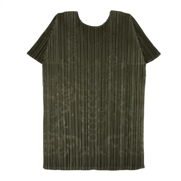 PLEATS PLEASE Embossed T Shirt K-136711_011