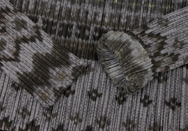 PLEATS PLEASE Ethnic Printed T-shirt & Pants K-136723_006