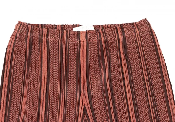 PLEATS PLEASE Multi Stripe Sleeveless & Pants K-136726_011