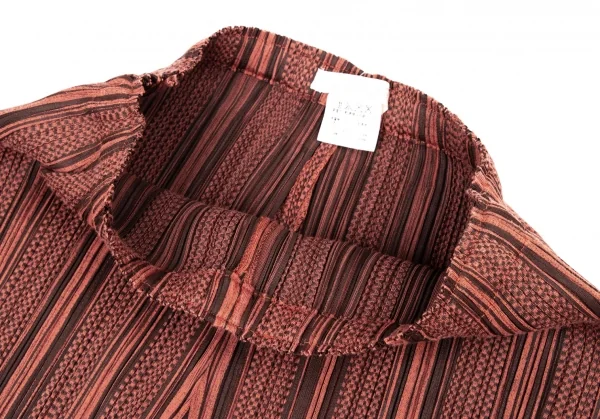 PLEATS PLEASE Multi Stripe Sleeveless & Pants K-136726_012