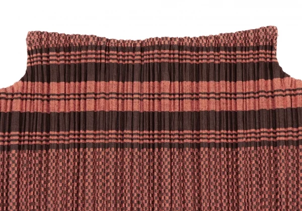 PLEATS PLEASE Multi Stripe Sleeveless & Pants K-136726_005