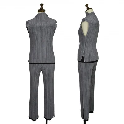 プリーツプリーズPLEATS PLEASE メッシュレイヤードセットアップ