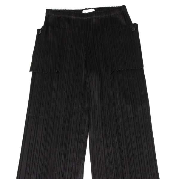 PLEATS PLEASE Folded Pocket Design Wide Pants K-136743_002