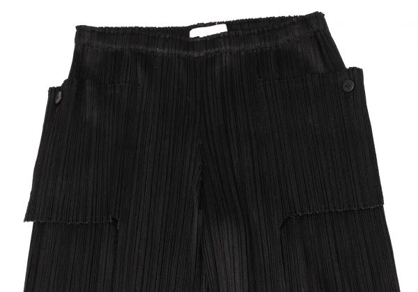 PLEATS PLEASE Folded Pocket Design Wide Pants K-136743_003