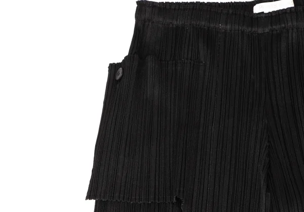 PLEATS PLEASE Folded Pocket Design Wide Pants K-136743_004