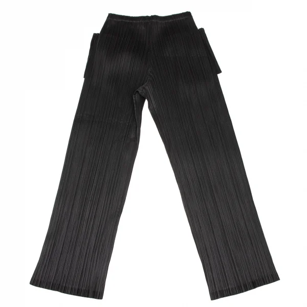 PLEATS PLEASE Folded Pocket Design Wide Pants K-136743_009